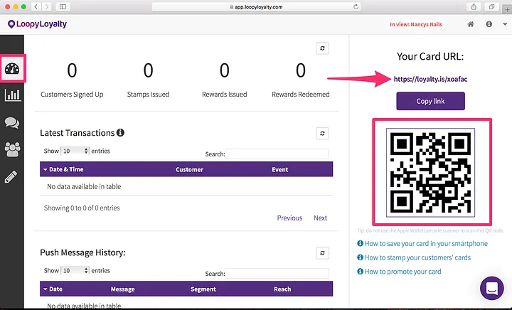 Incorporation of QR codes