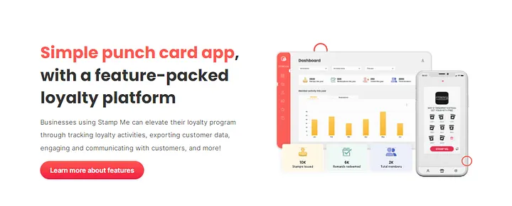 StampMe Features
