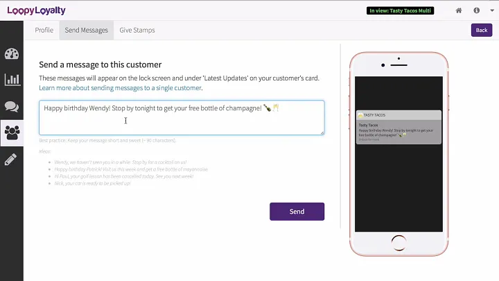 Social And Booking Message Prompts