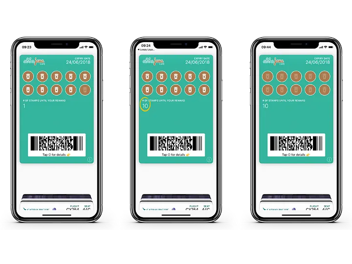 You can track and manage your loyalty punch cards more effectively
