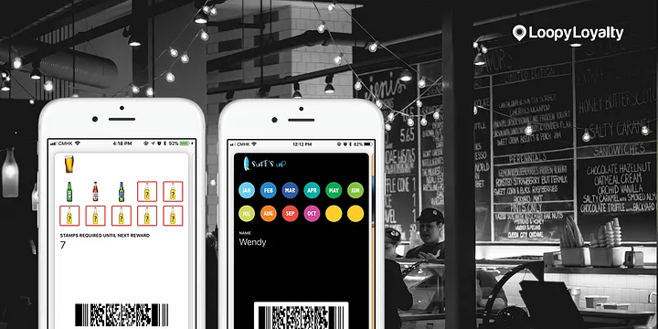 What is a promotional punch card?