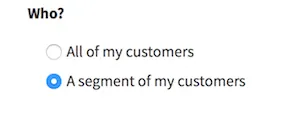 Segment Customers