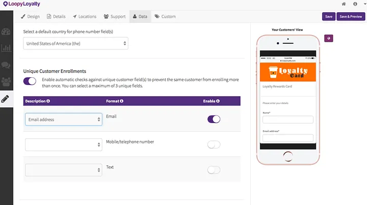 Collecting data about your customers