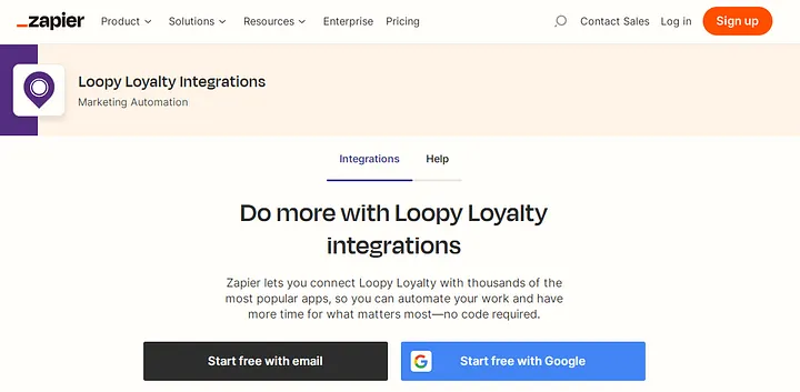 LoopyLoyalty Integrations