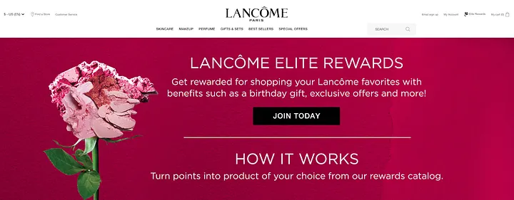 Lancôme Elite Rewards