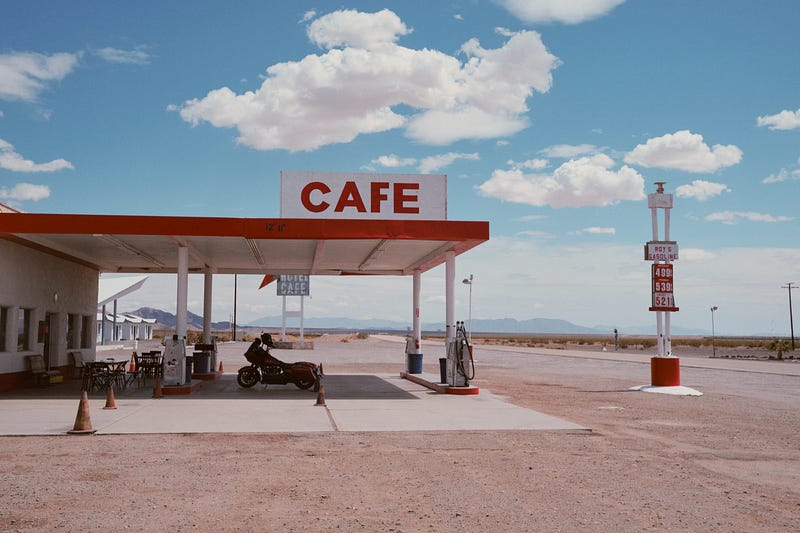 Cafe & Gas Station