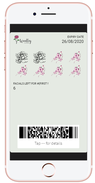 Create a beautiful rewards card with Loopy Loyalty