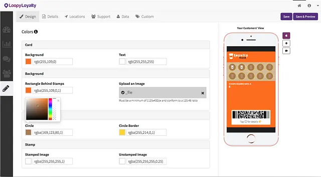 Design your loyalty cards with premium templates